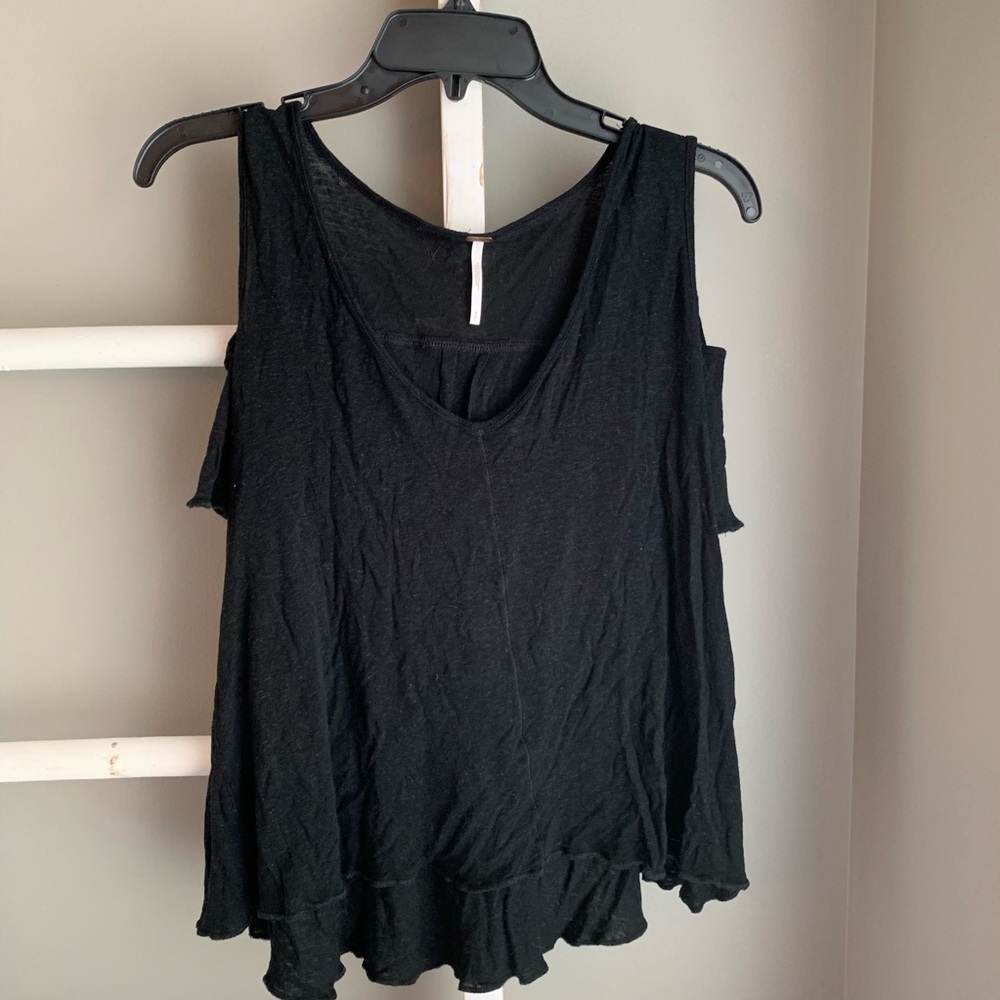 Free People cold shoulder top